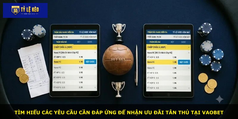 Tìm hiểu các yêu cầu cần đáp ứng để nhận ưu đãi tân thủ tại VAOBET