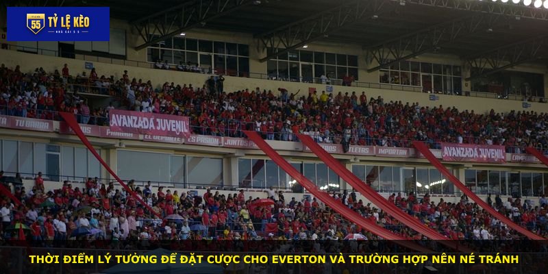 Thời điểm lý tưởng để đặt cược cho Everton và trường hợp nên né tránh