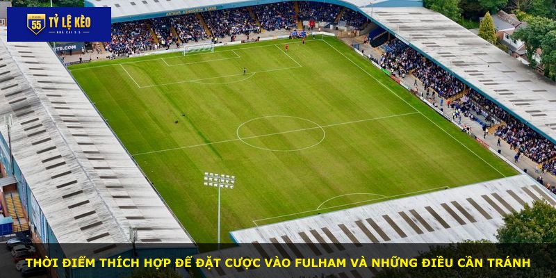 Thời điểm thích hợp để đặt cược vào Fulham và những điều cần tránh