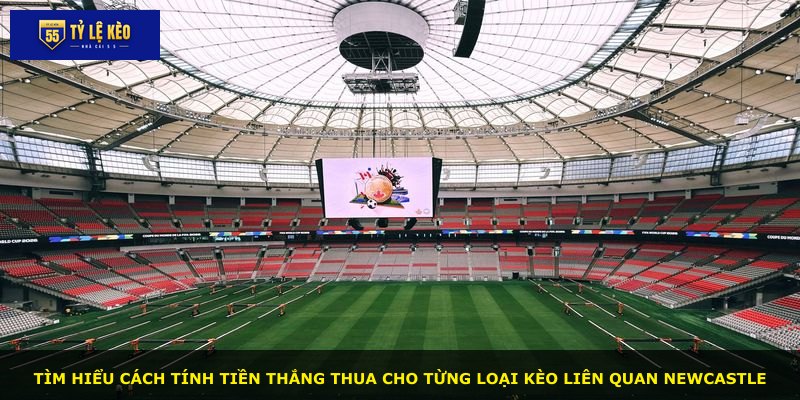 Tìm hiểu cách tính tiền thắng thua cho từng loại kèo liên quan Newcastle